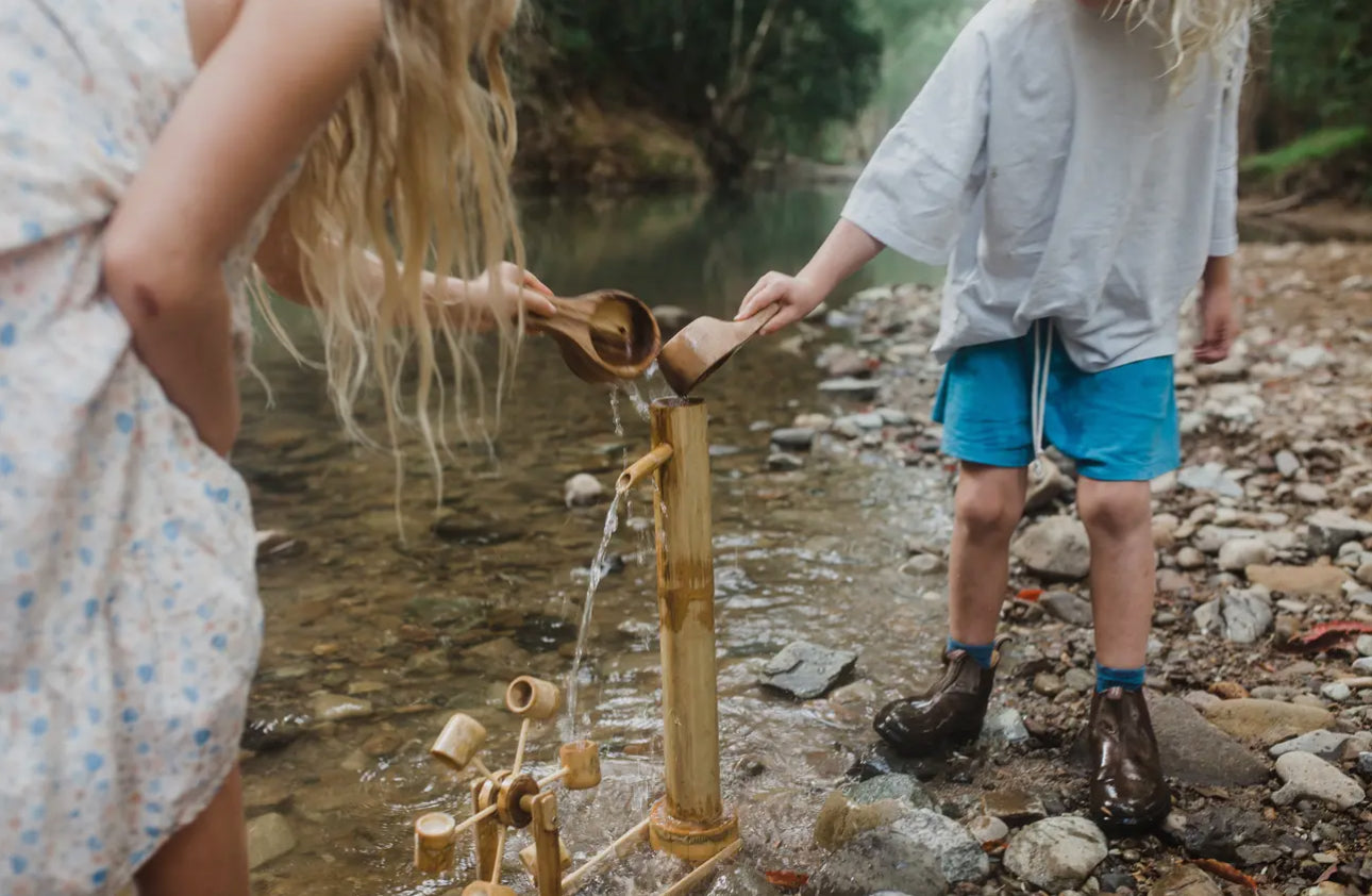 Bamboo Flow & Play Water Mill