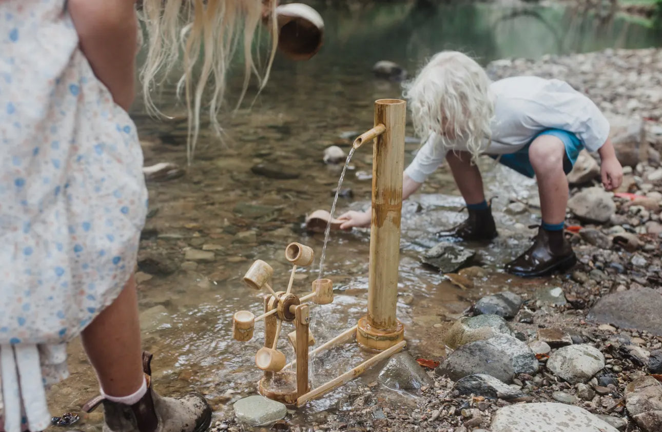 Bamboo Flow & Play Water Mill