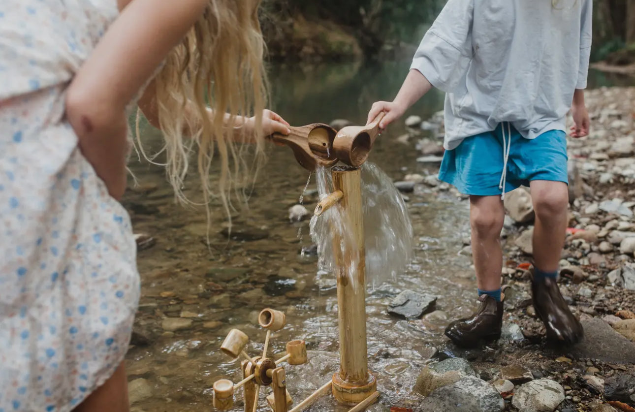 Bamboo Flow & Play Water Mill