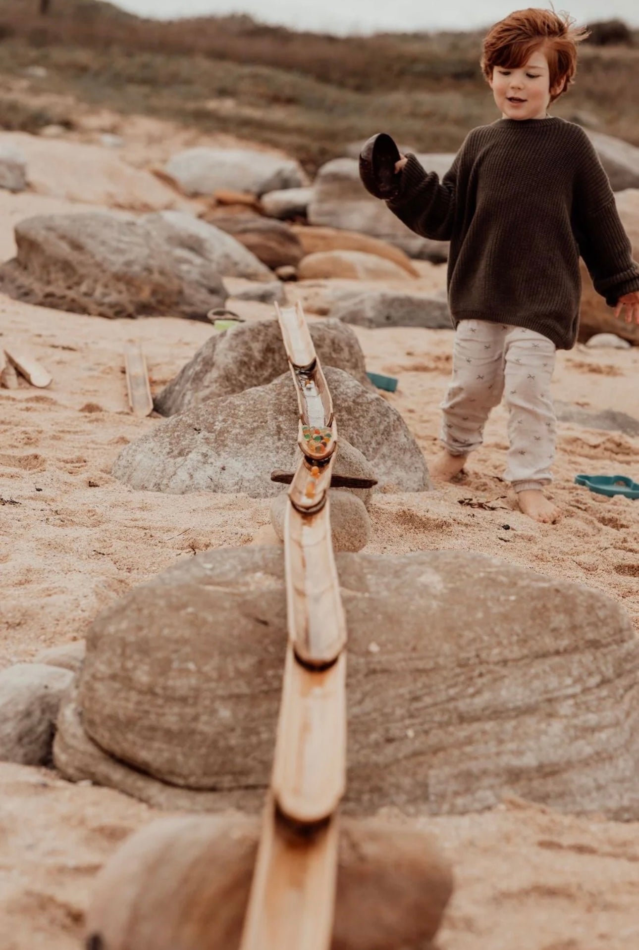 Mini Bamboo Water Channels – 40-Piece Set