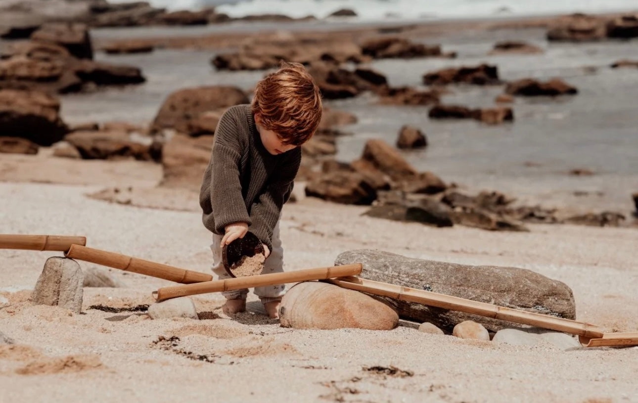 Mini Bamboo Water Channels – 40-Piece Set