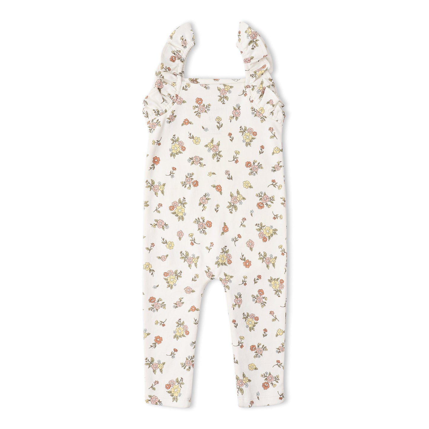 Organic Flutter Romper - Meadow