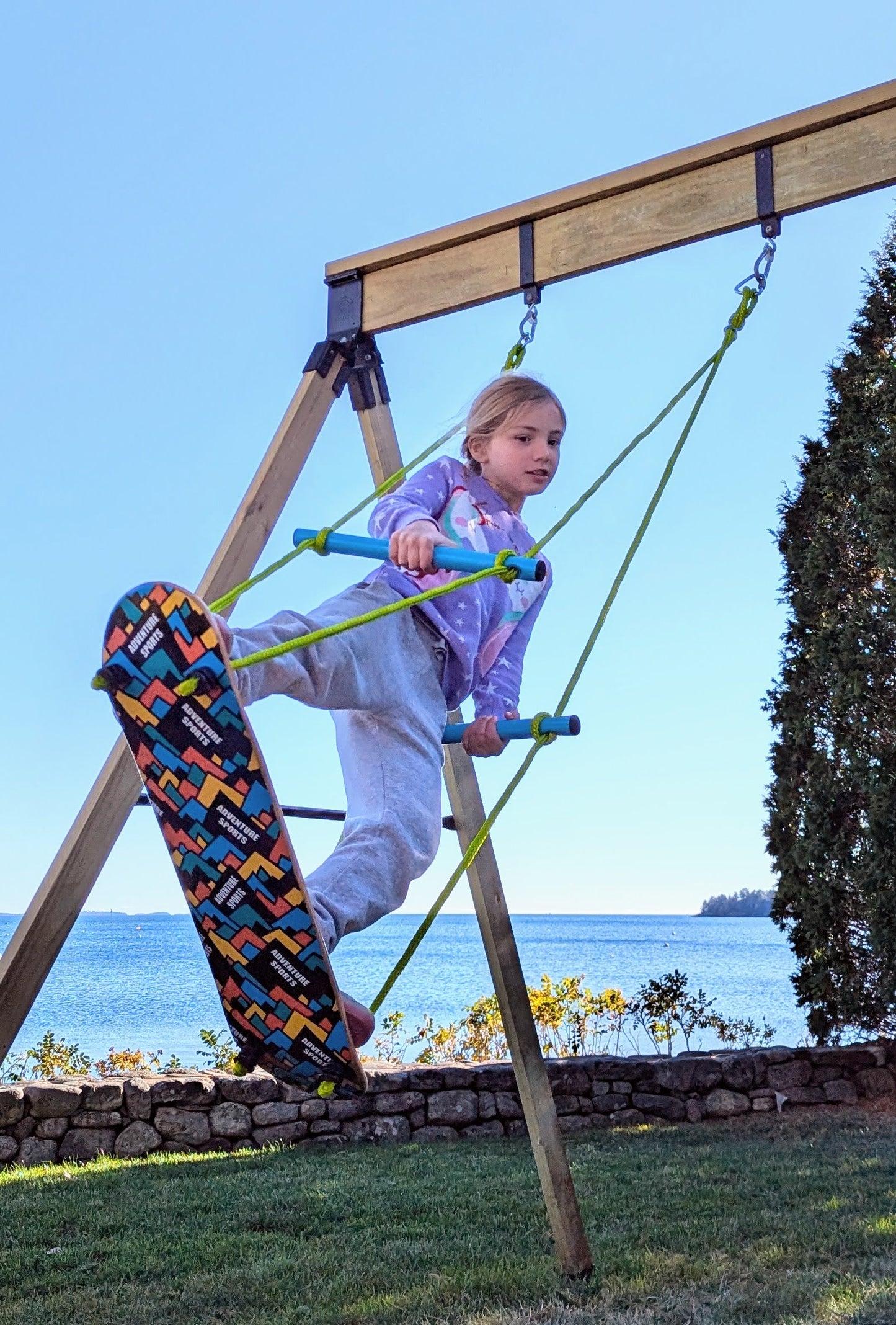 Adventure Skateboard Swing