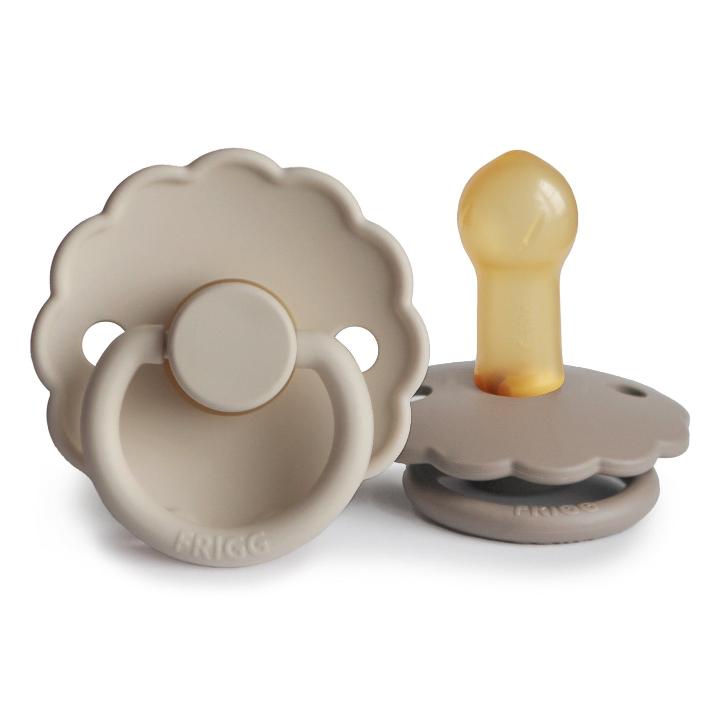 FRIGG Daisy Natural Rubber Pacifier 2-Pack