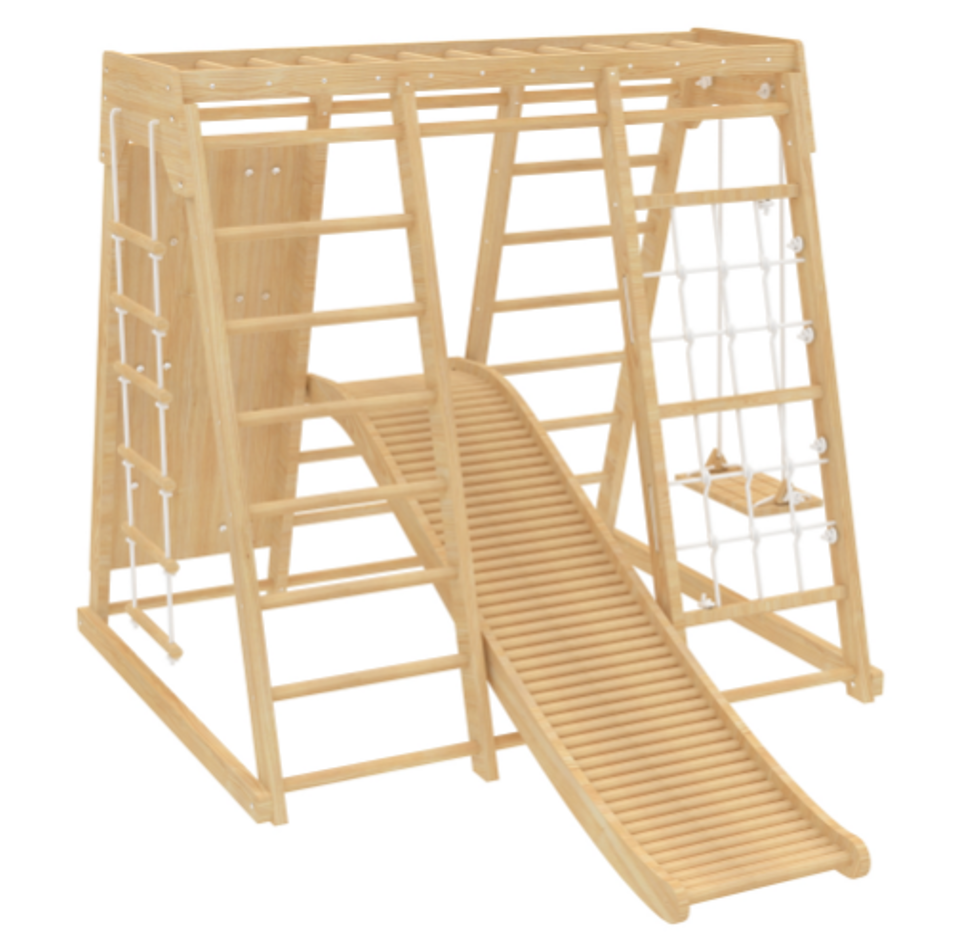 Wooden Roller Slide - Add on (Climber Not Included)