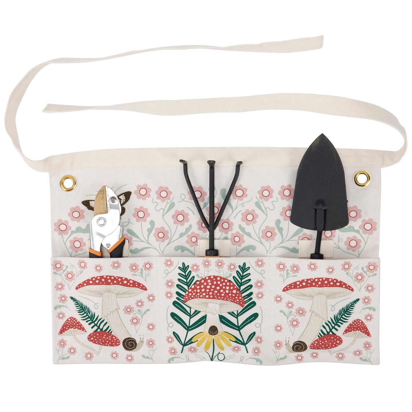 Mushroom Art Garden Apron