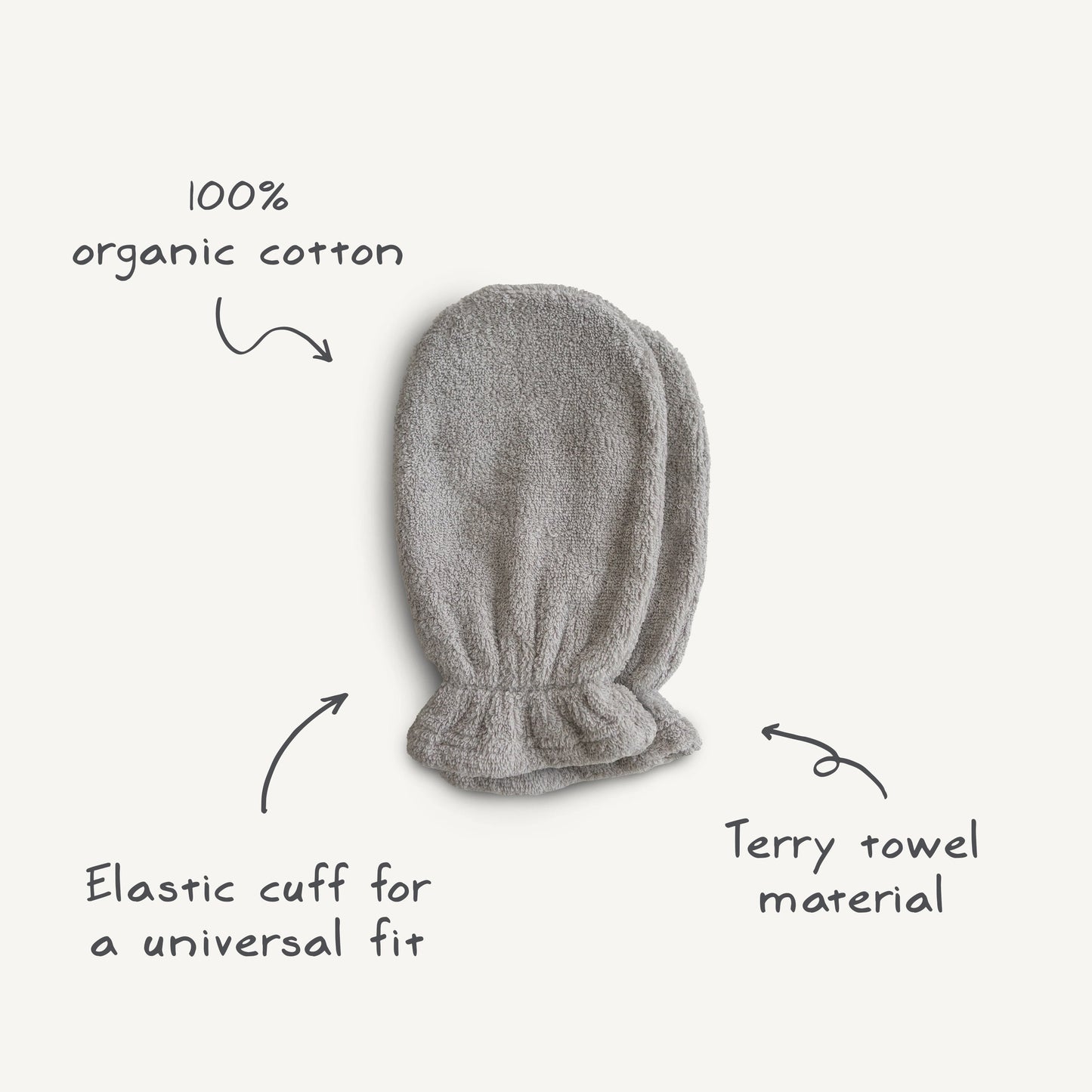Organic Cotton Bath Mitt