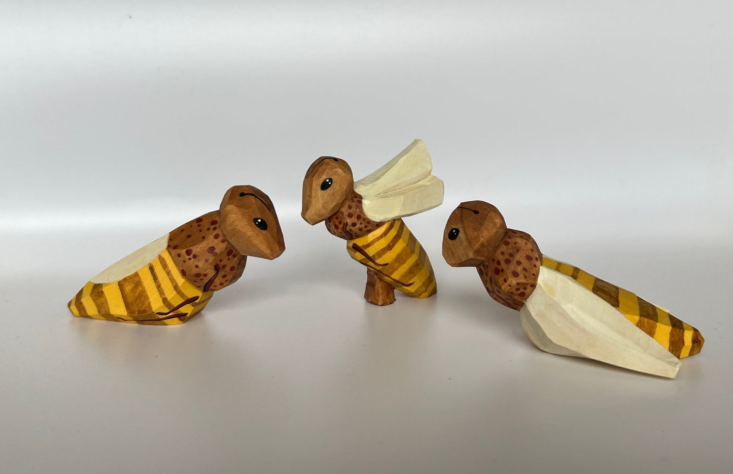 Wooden Bees Toy Set