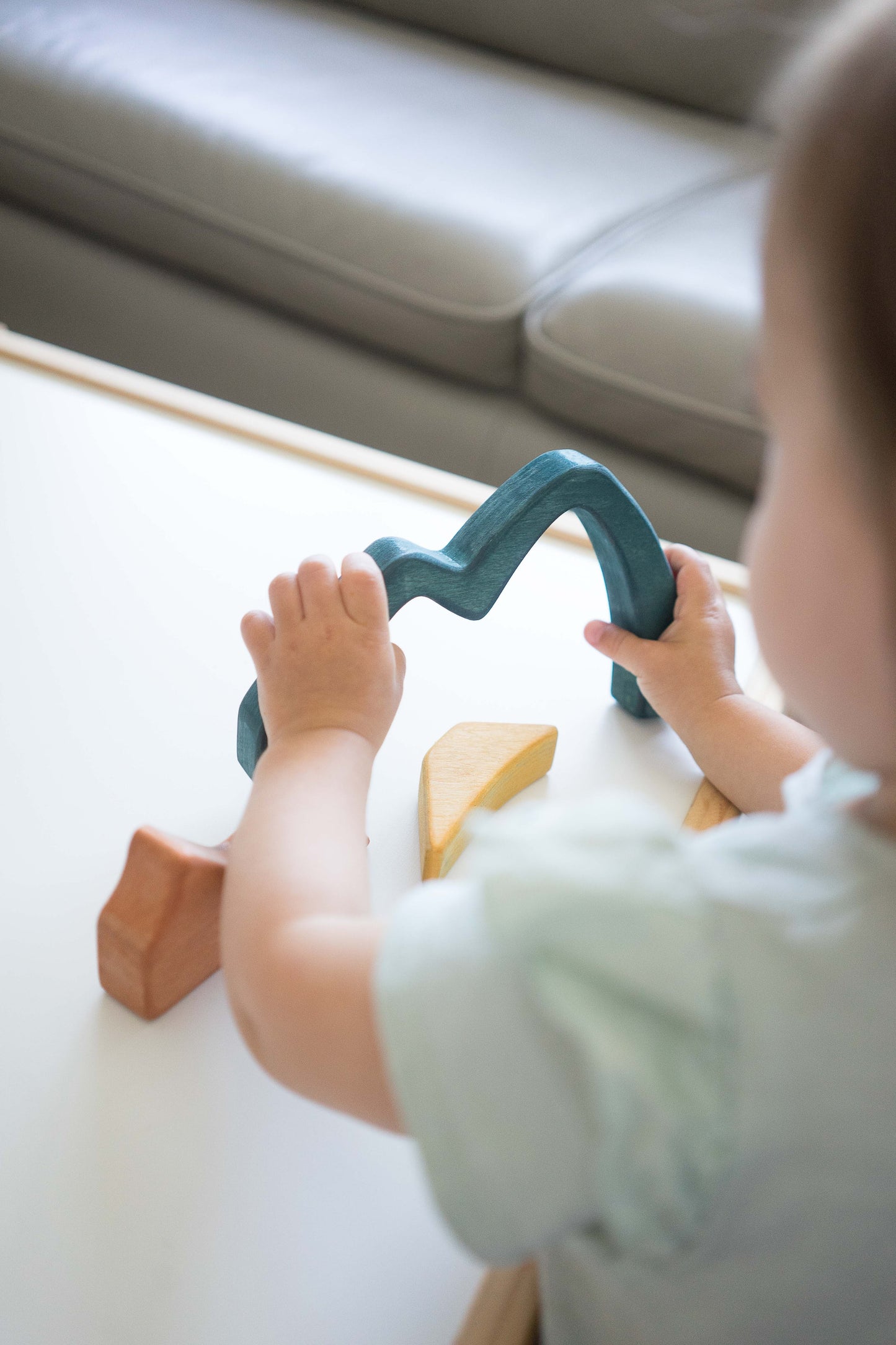 Wooden Arch stacker Mountains