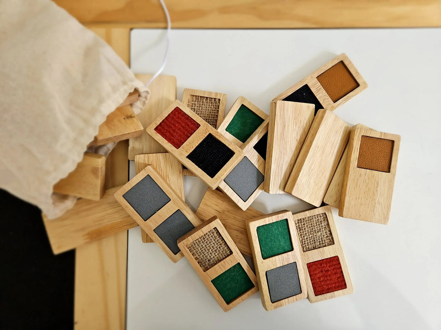 Sensory Wooden Domino Set