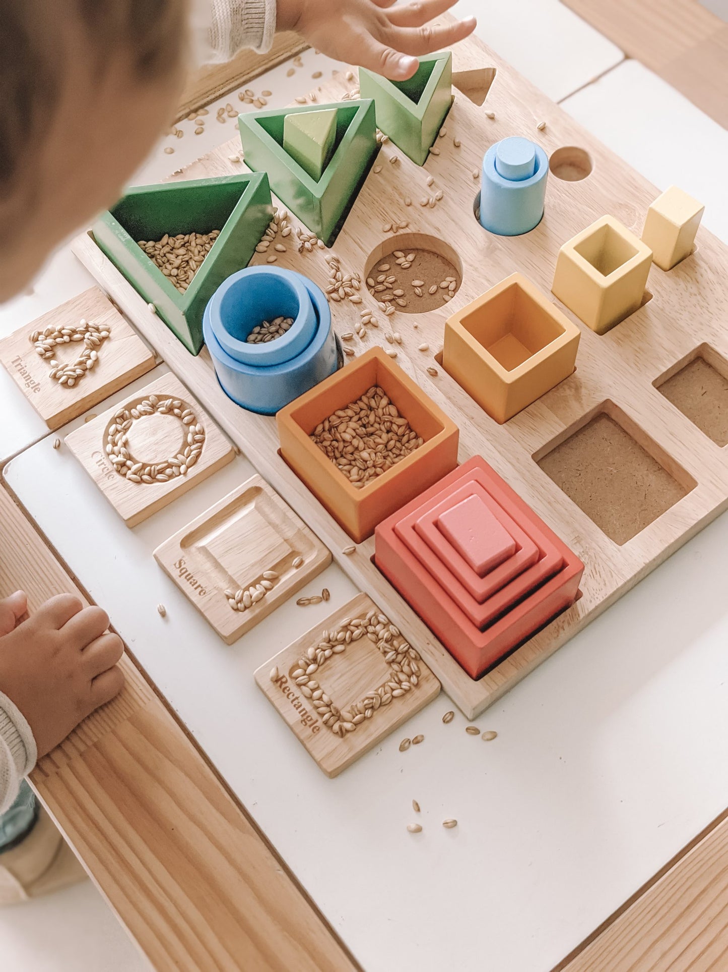 Little Learners Nesting Shape Sorter