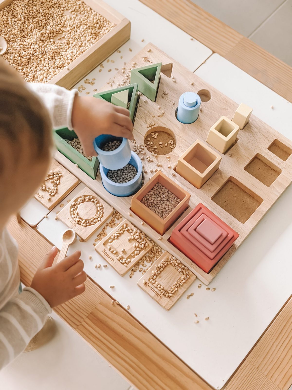Little Learners Nesting Shape Sorter