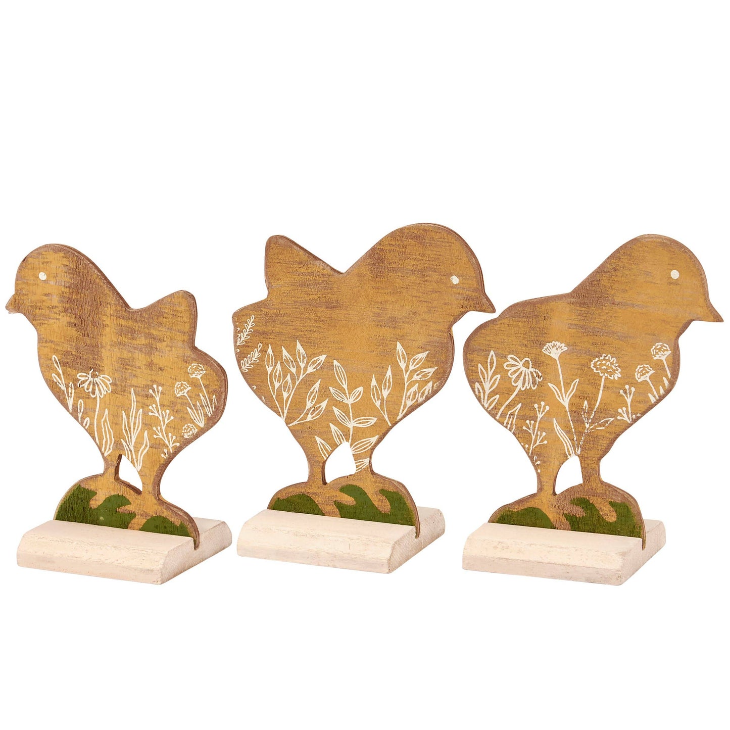Floral Chicks Stand Up Set