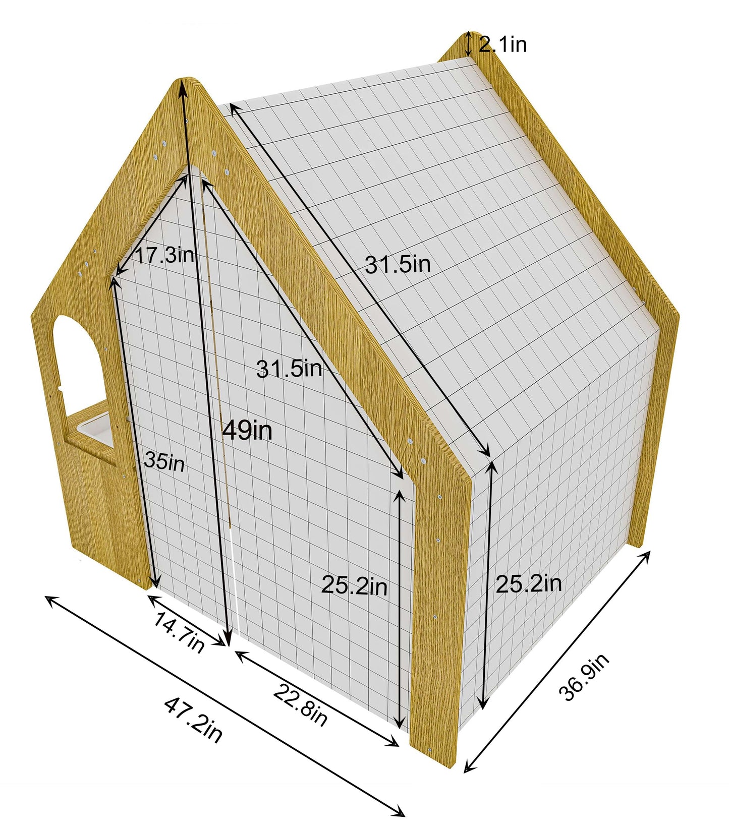Flair - Avenlur Wood house Desk with Chair