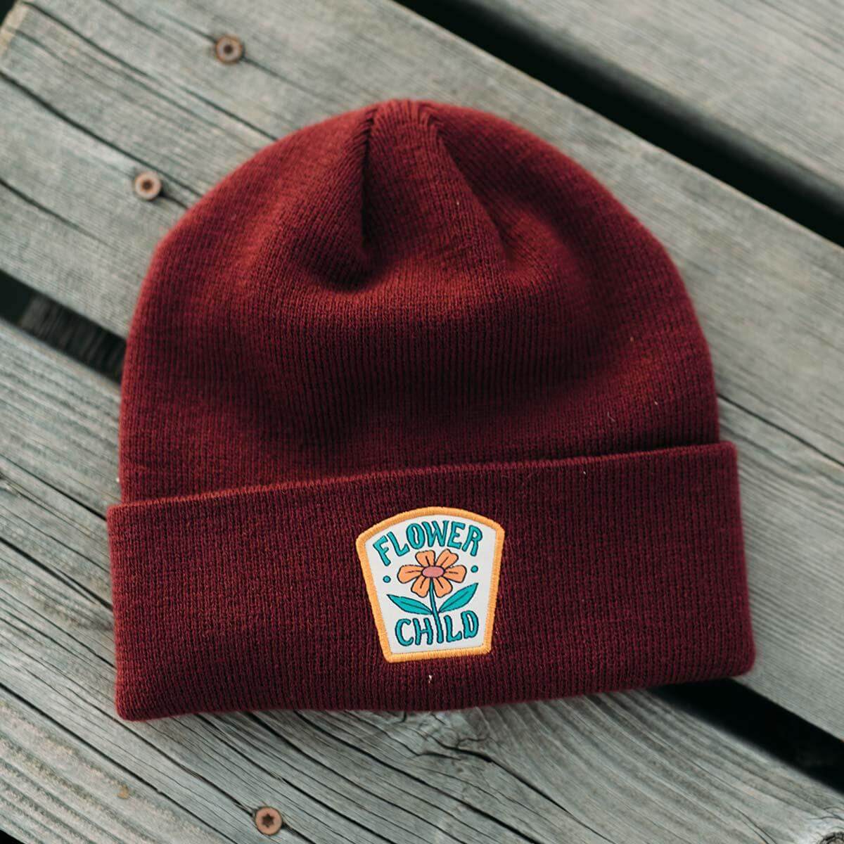 Flower Child Kids Beanie