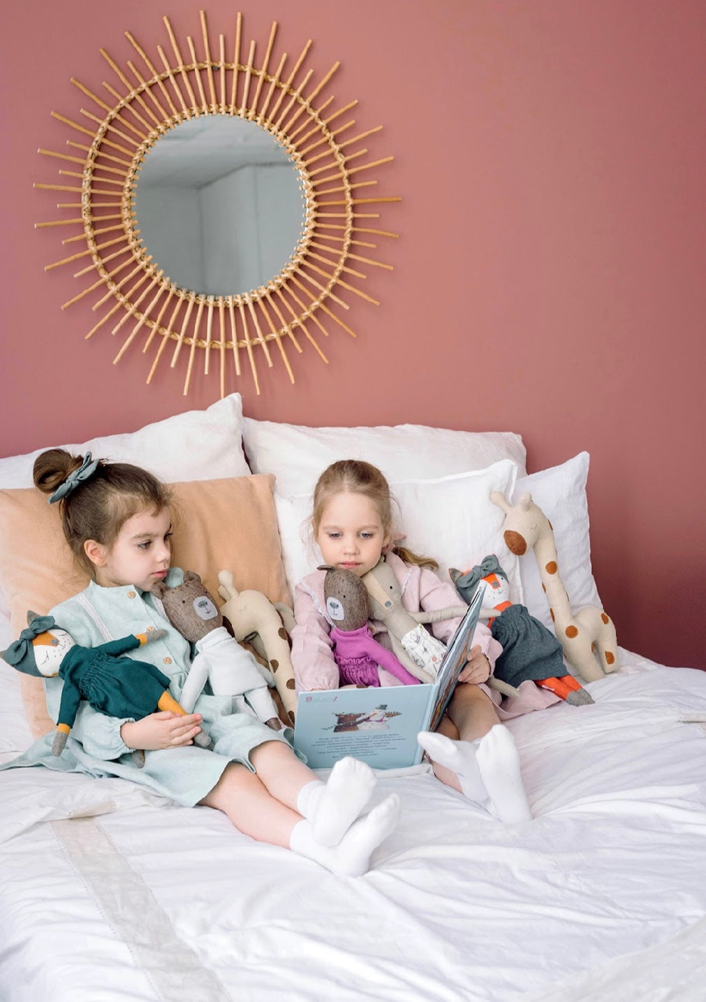 Handmade Stuffed Giraffe Toy