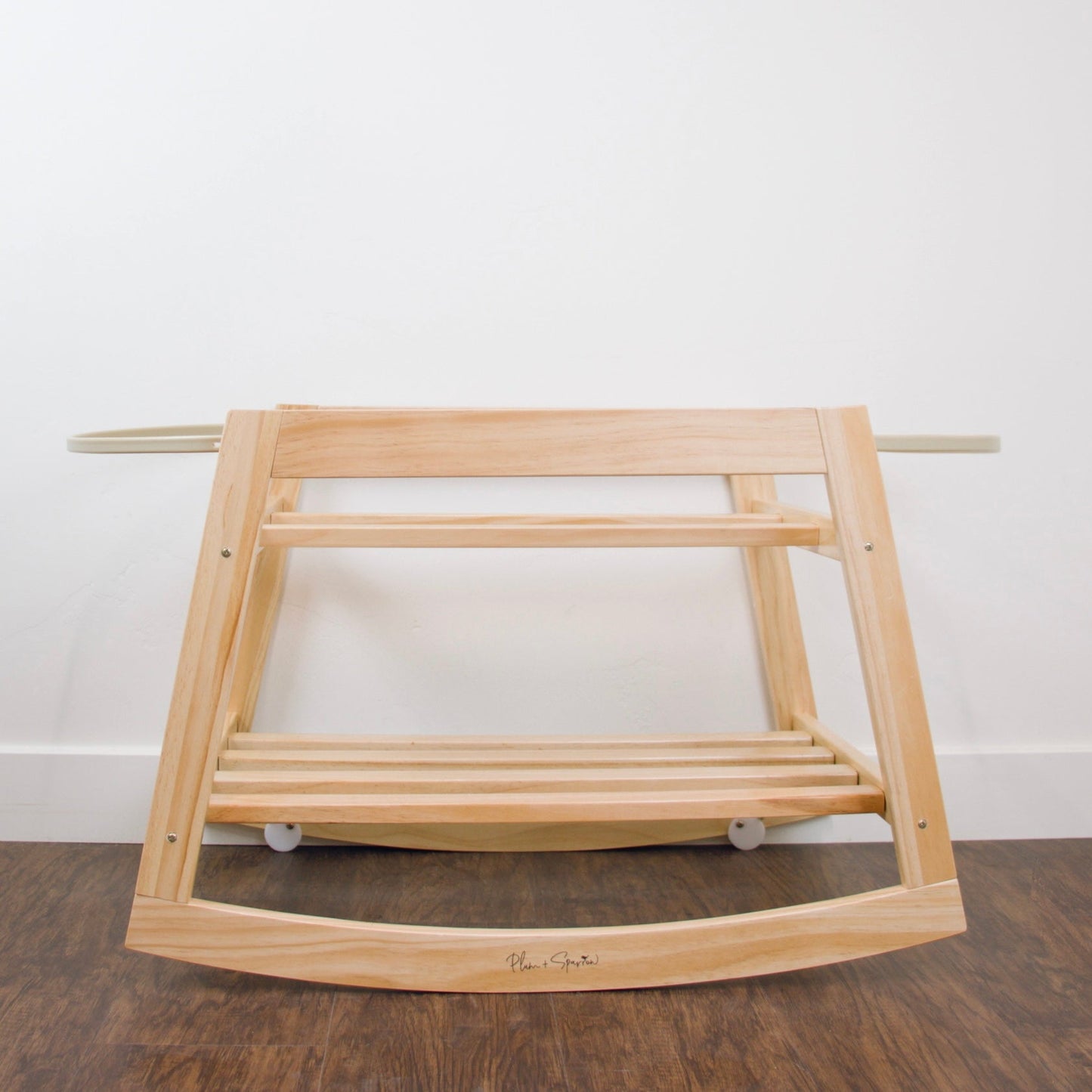 Classic Rocking Moses Bassinet Stand with brake - Natural