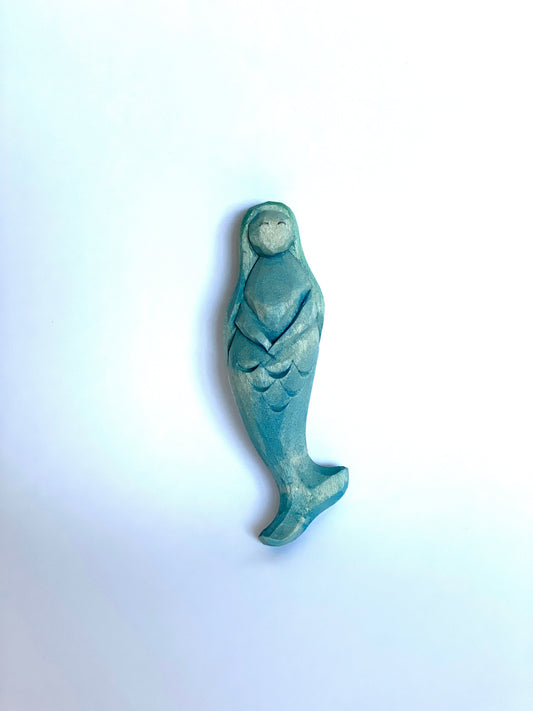 Wooden Mermaid Toy