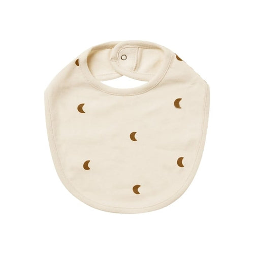 Soft Cotton Button Bib Set – Neutral Earth Tones