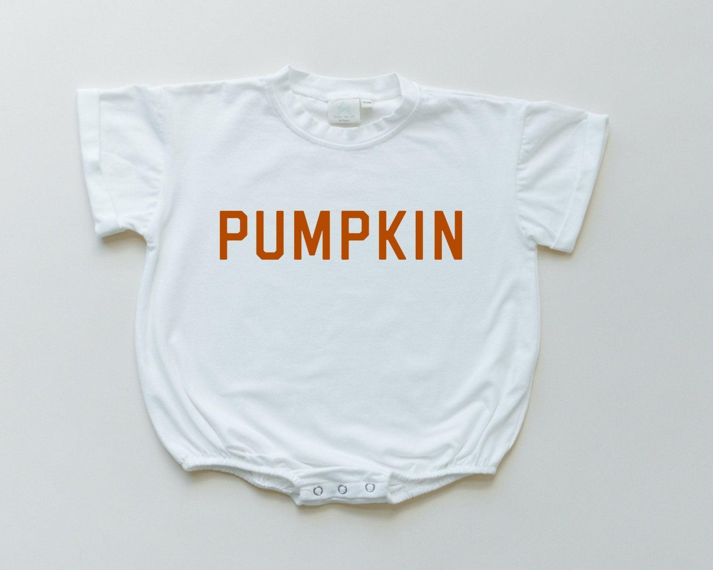 Pumpkin T-Shirt Romper