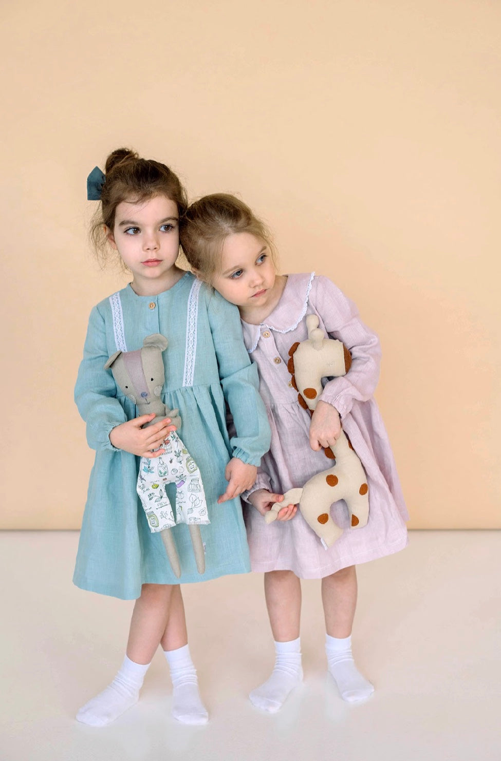 Handmade Stuffed Giraffe Toy